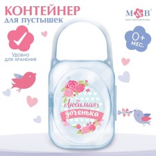 A container for storing and sterilizing the nipples and dummies 