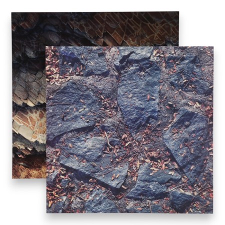Photophone bilateral cardboard density 350 g "stone" 50x50 cm