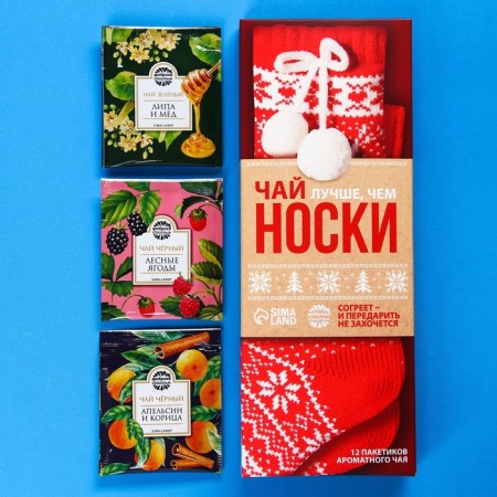 Tea bags "socks", 12 pcs. X 1.8 g.