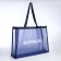 Household bag without fastening, blue color