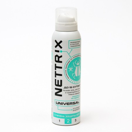 Aerosol Nettrix Universal, from ticks and mosquitoes, 150 ml