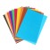 Colored paper A4, 10 sheets, 10 colors, coated, in the folder