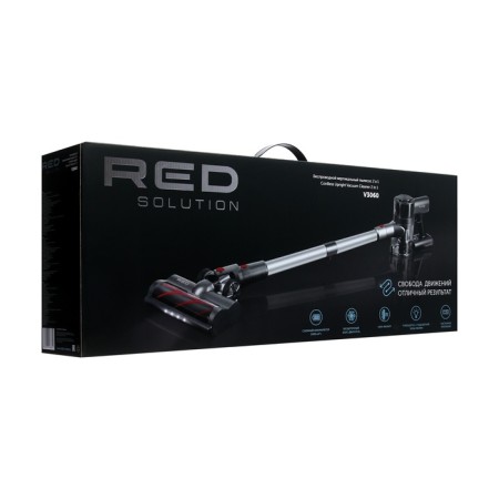 Vacuum cleaner Red Solution V3060, vertical, wireless, 250 W/20 kPa, 0.9 l, gray-9