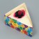 Cake for a cake with a fork, confectionery packaging "Balls", 14 x 9 x 12 cm
