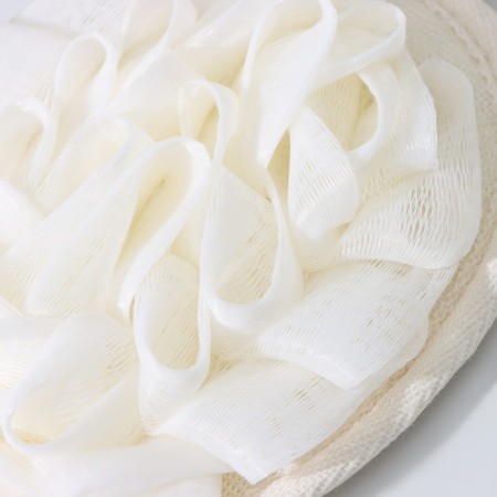 Massage washcloth with scraper of the share "Aphrodite", 11 × 16 cm, beige color-7