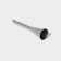 Confectionery nozzle for filling konfinetta "eclair", d = 1.7 cm, output d = 0.7 cm, stainless steel