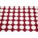 Kuznetsova applicator, 384 thorns, spanbond, red, 50x75 cm.