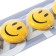 Magnets for boards "Smiley" 40 mm, 4 pieces, Globus yellow