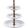 3-tier launcher Constance, decor "Silver ears, Platinum layering"