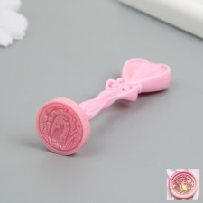 Printing for wax with a plastic handle 