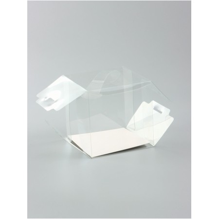 PVC box for desserts 11 x 11 x 11 cm-2