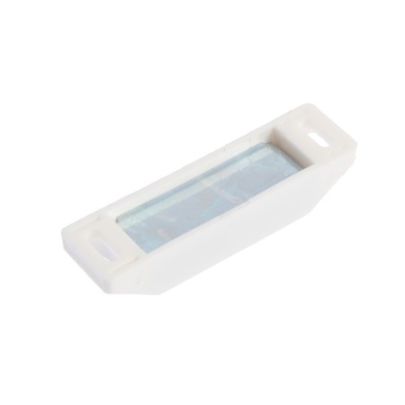 Magnet furniture tundra M002W, 60x13 mm, medium, white color, 1 pc.-1