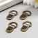 Suspension metal for photo frames/paintings 2.5x1.5 cm