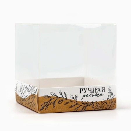 Box for Eco Confectionery, 10 x 10 x 10 cm-2