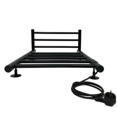 Electric towel "Sanprise" Aurora P6, 400x600 mm, universal, black-7