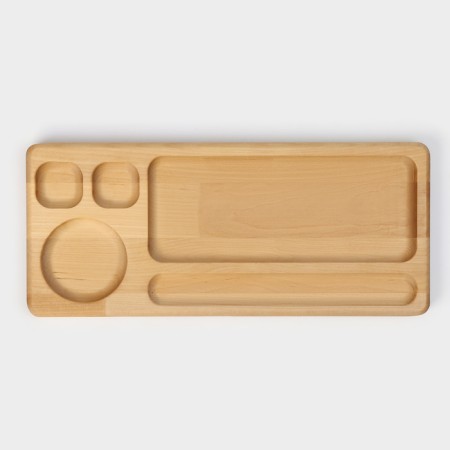 ADELICA dish "Rolls and Sushi", 30 × 13 × 1.8 cm, an array of birch-8