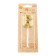 Candle in the cake on the skewer "Almaz", the number "6", gold, 4.5 cm