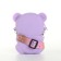 Bag's bag with lightning, lilac color