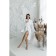 Frequency bathrobe, size 52, white color