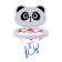 Basketball set for the bath "Panda", 3 goals