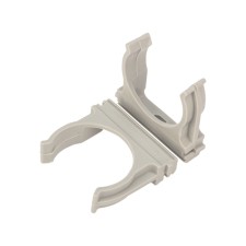 Clip for a pipe Ø 40 mm is gray (5 pcs./Union) Rexant
