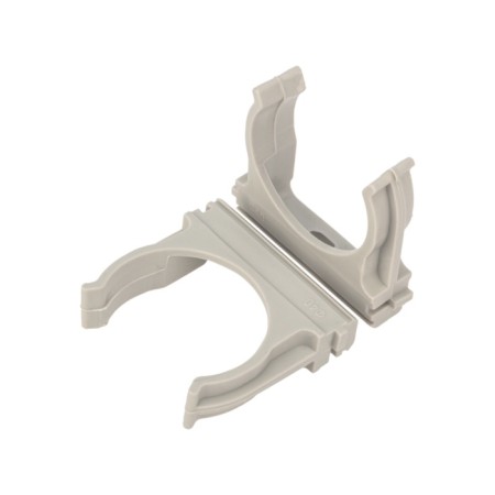 Clip for a pipe Ø 40 mm is gray (5 pcs./Union) Rexant