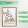 Photo frame plastic 30x40 cm gold (296)