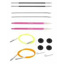 Set of removable knitting needles 2 Comby Knitpro, 12621