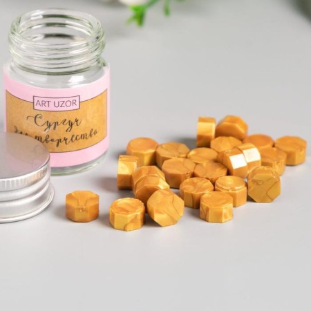 Surgut in granules in the jar "octagonal" gold 9 g 4.5x3x33 cm-1