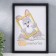 Photo frame plastic L-3 21x30 cm black (plastic screen)