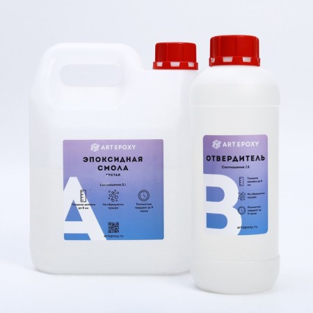 Epoxy resin for artpoxy dense, 3 kg-1