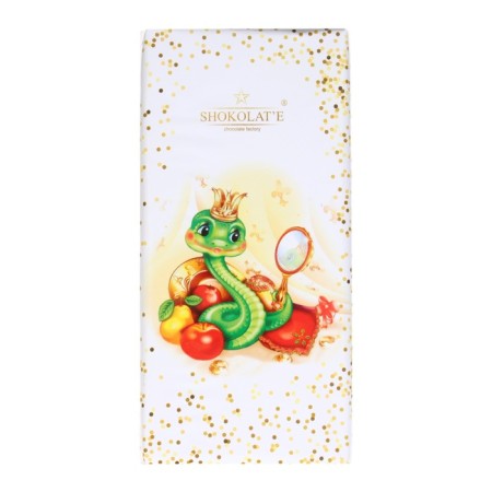 Milk chocolate "New Year Symbol - Snake", Tiles, 90 g