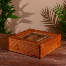 Box for tea bags 24x24x8 cm, Jampinis
