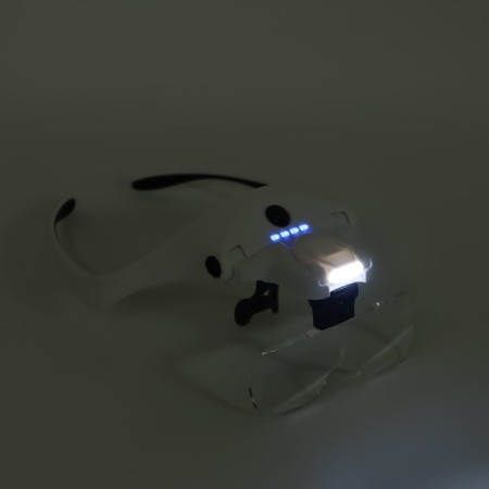 Lupa tax (glasses), 5 lenses included, backlight, charge indicator-5
