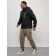 Sports male jacket, size 52, black color