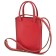 Women's bag B2781-77140, red color, genuine leather, 15x5x20 cm