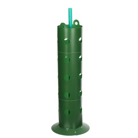 Flower bed "Flower column", d = 17 cm, h = 70 cm, green-1