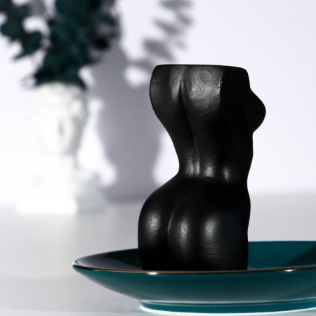 Toothpet stand "Women's Body", black-2