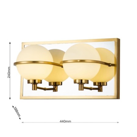 Wall lamp Blob 440 mm, 200 mm, G9 80W-2