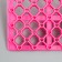 Plastic stamp "Rhombus with heart" 12.8x7.5 cm