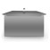 Double -tier smoke Smoky Simple, cover and two grilles, 39 x 27 x 17 cm