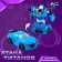 Autobot robot, transforms, blue color