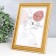 Photo frame plastic 13x18 cm "Small mesh" gold with double gold stroke 21x16 cm