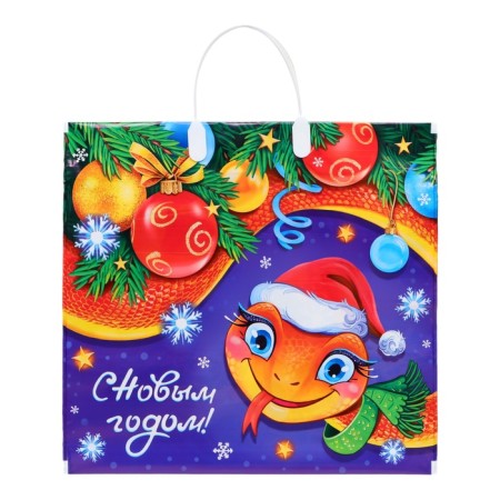 Package "Coquet", plastic with a plastic pen, 37x34cm, 80 μm