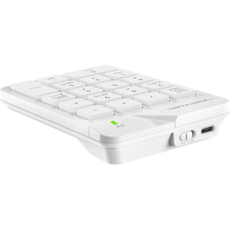 Numerical block A4Tech FGK21c white USB wireless SLIM for laptop-4