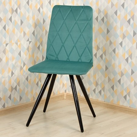 Dining stool Polini Home Rio SM, mint-black color-6
