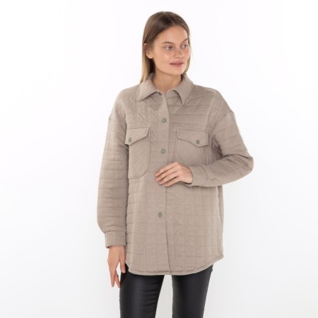 Female shirt, gray color, size 46