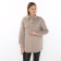 Female shirt, gray color, size 46