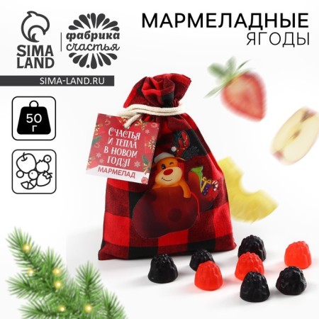 New Year! Marmalade berries "Happiness and warmth", 50 g.-1