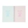 Notebook Gift Book on the comb 80l, line, color block, PVC Cat cover 3D (17.6x13.5cm) 105